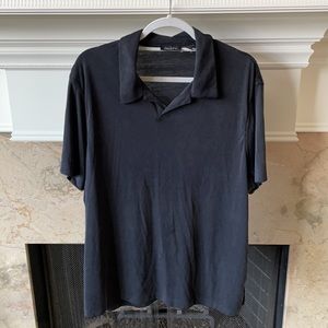 DKNY Black Polo- XL